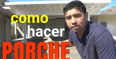 cómo construir un pequeño porche en casa en zonas de alta humedad