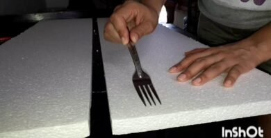 cómo fijar cosas en paredes de concreto con materiales reciclados