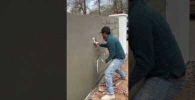 cómo fijar cosas en paredes de concreto en menos de un día
