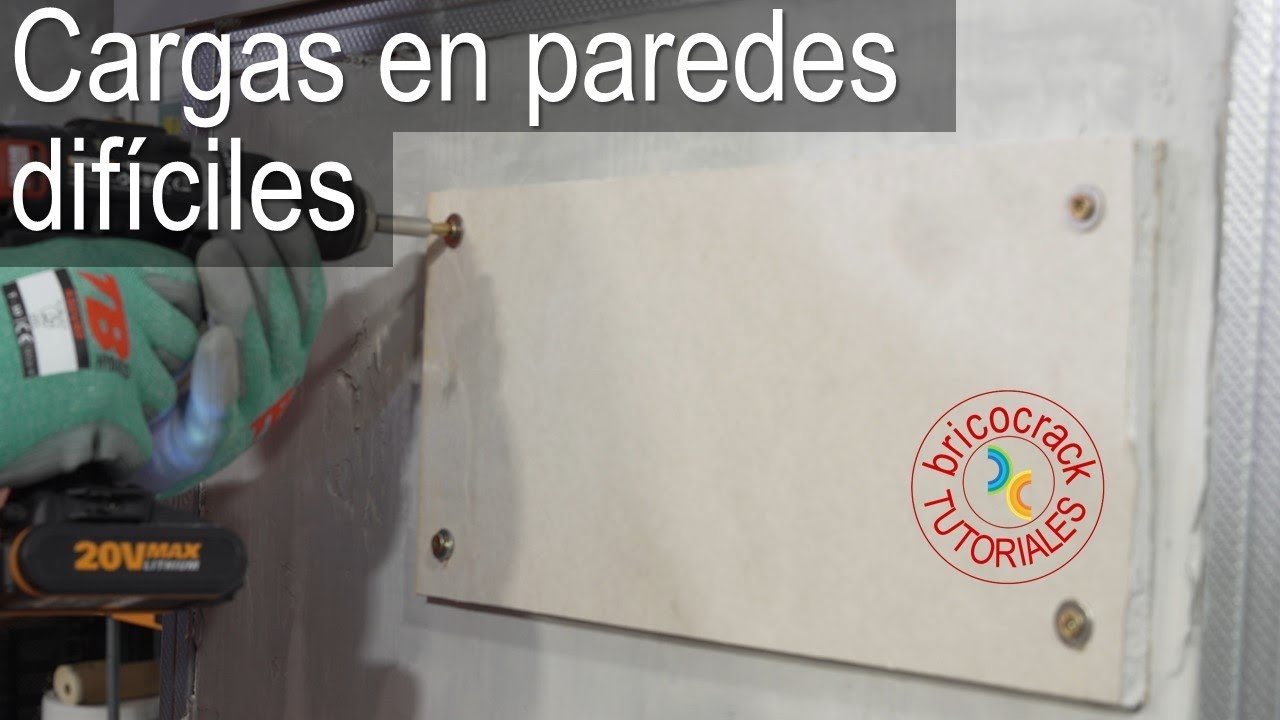 cómo fijar cosas en paredes de concreto sin hacer mucho ruido