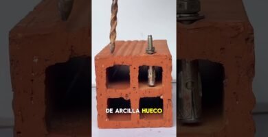 cómo fijar cosas en paredes de concreto sin taladro industrial