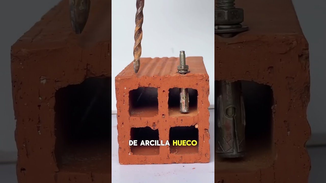 cómo fijar cosas en paredes de concreto sin taladro industrial