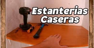 cómo hacer estanterías con madera reciclada con materiales reciclados