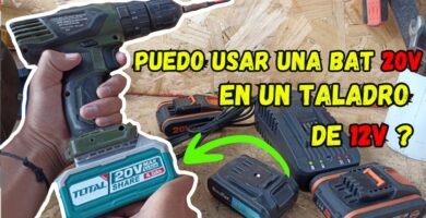 cuándo usar baja o alta velocidad en el taladro para alargar la batería