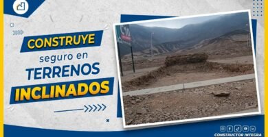 cómo elegir materiales de construcción en ciudades calurosas en terrenos inclinados