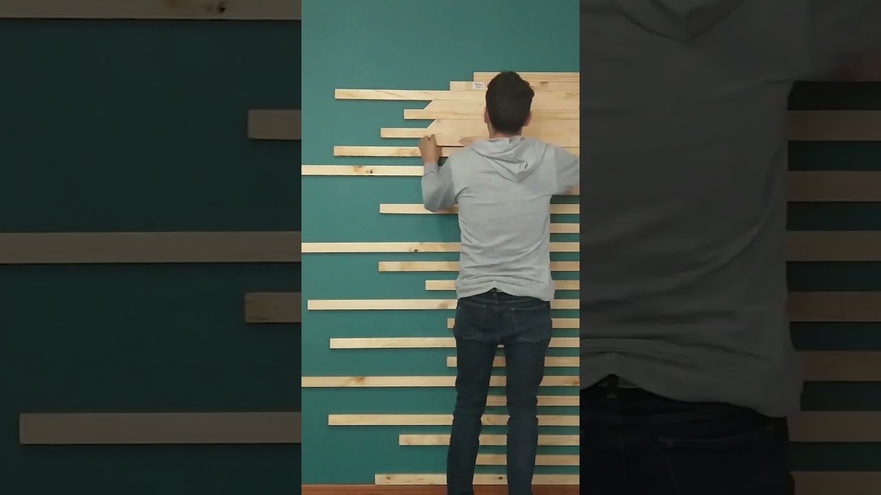 cómo hacer estanterías con madera reciclada para mejorar la decoración