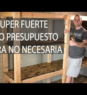 cómo hacer estanterías con madera reciclada para optimizar almacenamiento