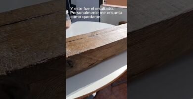 cómo hacer estanterías con madera reciclada sin experiencia previa