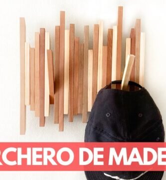 cómo hacer un perchero de madera de forma económica