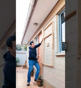 cómo hacer un perchero de madera en apartamentos pequeños