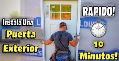 cómo instalar una puerta de metal en exteriores en departamentos pequeños