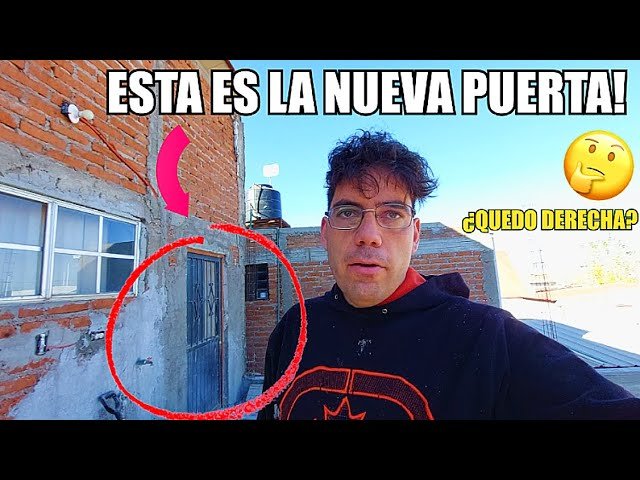 cómo instalar una puerta de metal en exteriores en la sierra peruana