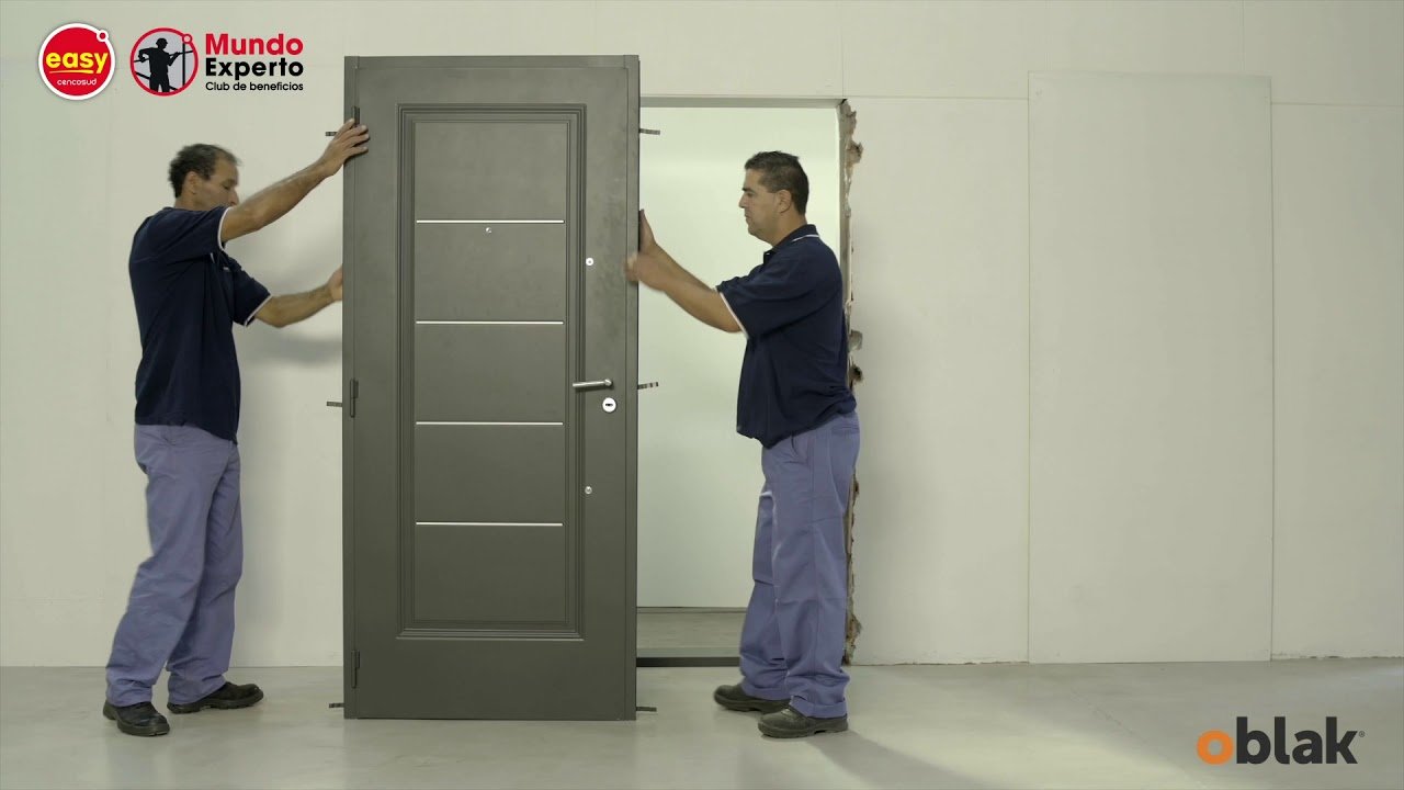 cómo instalar una puerta de metal en exteriores en zonas de alta humedad