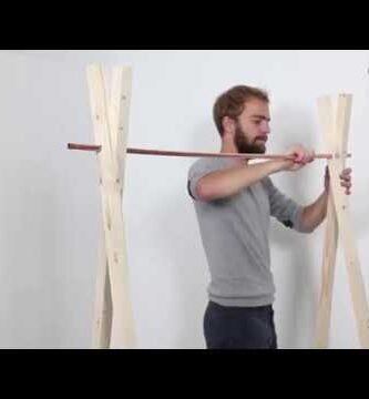 cómo hacer un perchero de madera sin experiencia previa
