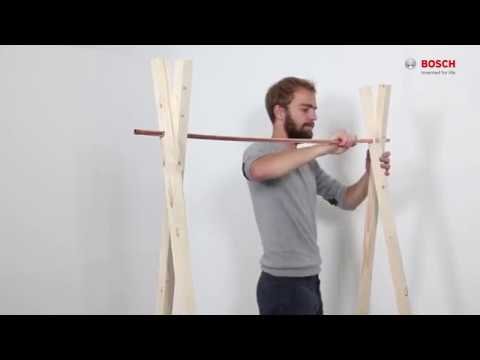 cómo hacer un perchero de madera sin experiencia previa