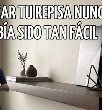 cómo instalar repisas flotantes para optimizar almacenamiento