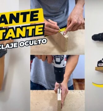 cómo instalar repisas flotantes sin taladro industrial