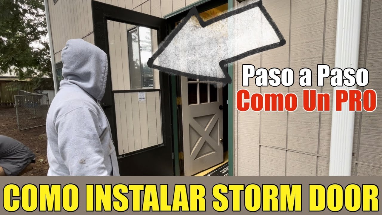 cómo instalar una puerta de metal en exteriores para casas de playa