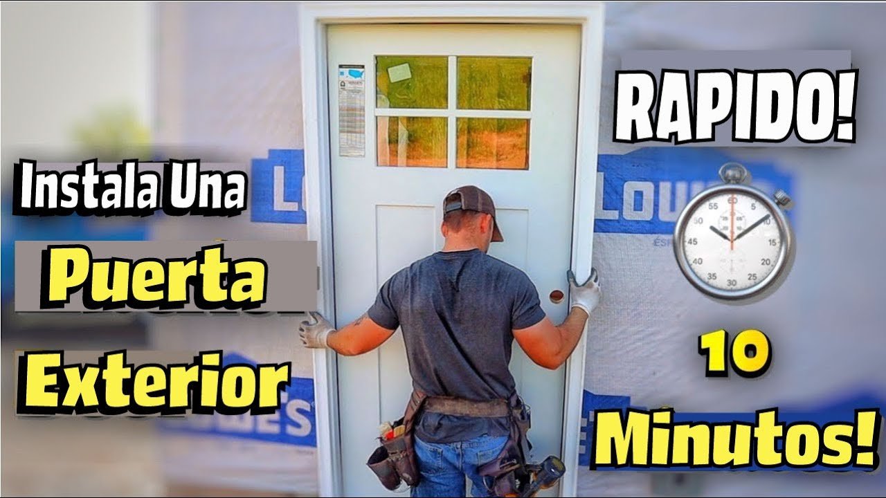 cómo instalar una puerta de metal en exteriores para casas ecológicas