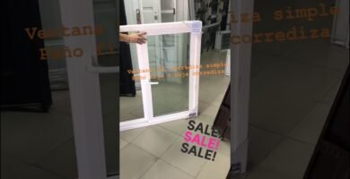 cómo instalar ventanas corredizas en casa con herramientas básicas