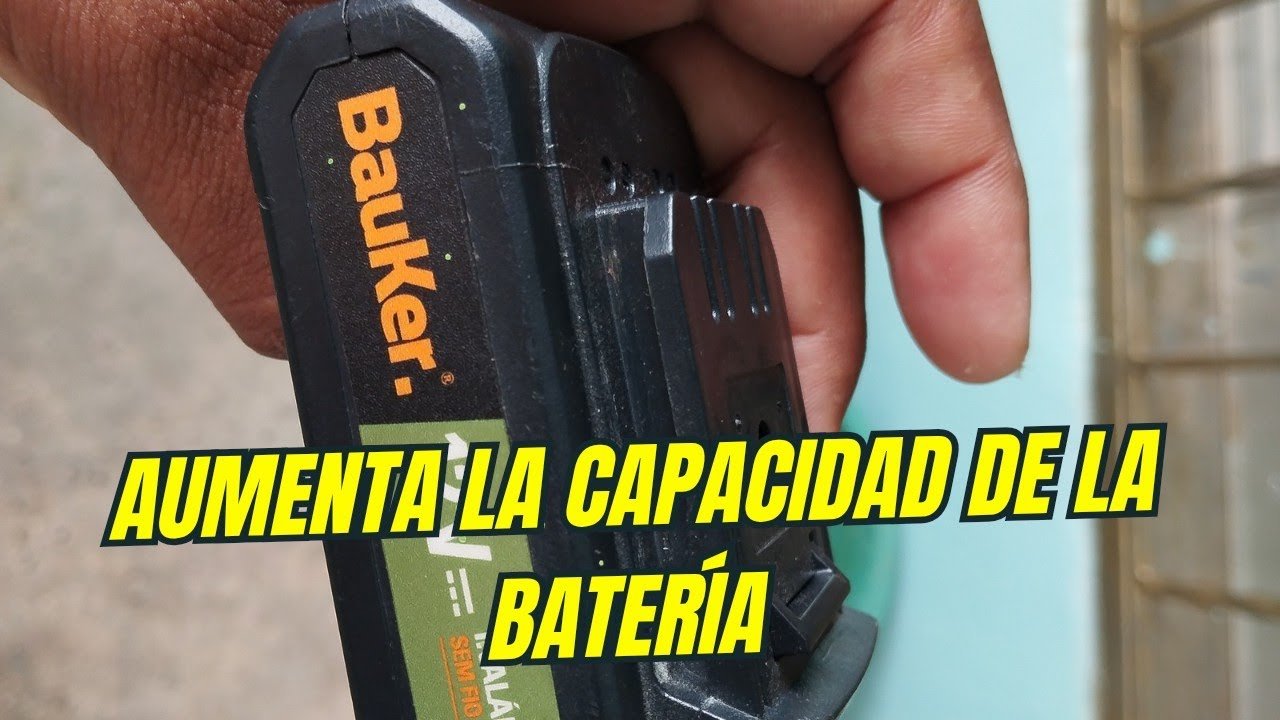 cómo alargar la vida útil de tu taladro a batería en proyectos de bricolaje