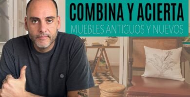 cómo restaurar muebles antiguos en espacios reducidos