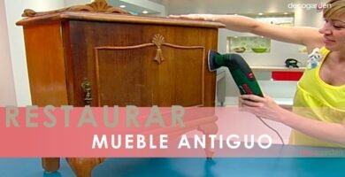 cómo restaurar muebles antiguos para mejorar tu hogar