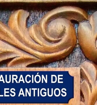 cómo restaurar muebles antiguos sin taladro industrial