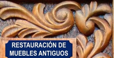 cómo restaurar muebles antiguos sin taladro industrial