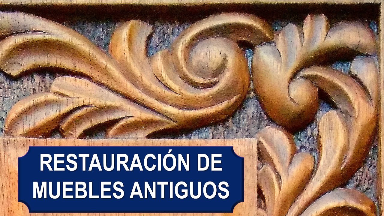 cómo restaurar muebles antiguos sin taladro industrial