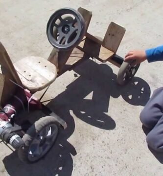 cómo usar un taladro inalámbrico con materiales reciclados