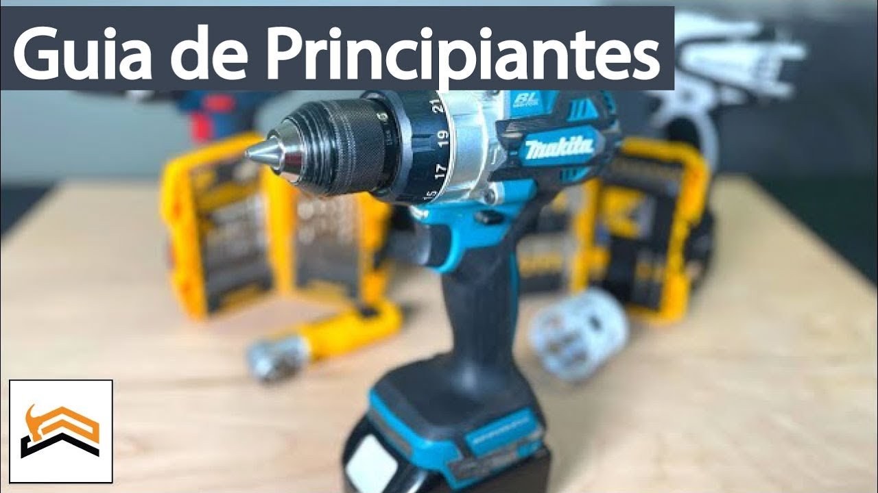 cómo usar un taladro inalámbrico para mejorar tu hogar
