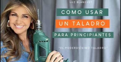 cómo usar un taladro inalámbrico para principiantes en bricolaje
